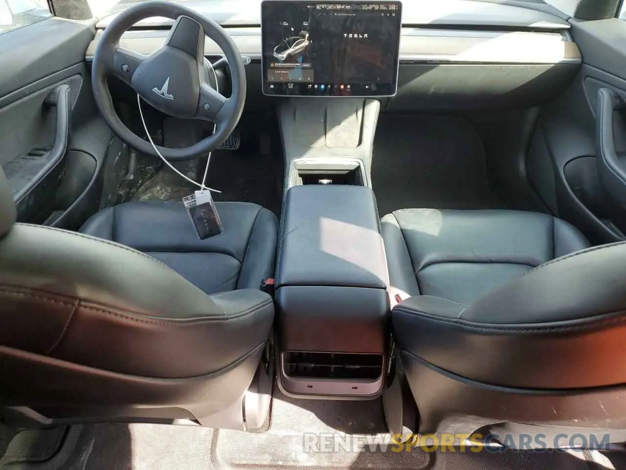8 Photograph of a damaged car 5YJ3E1EB8MF902160 TESLA MODEL 3 2021