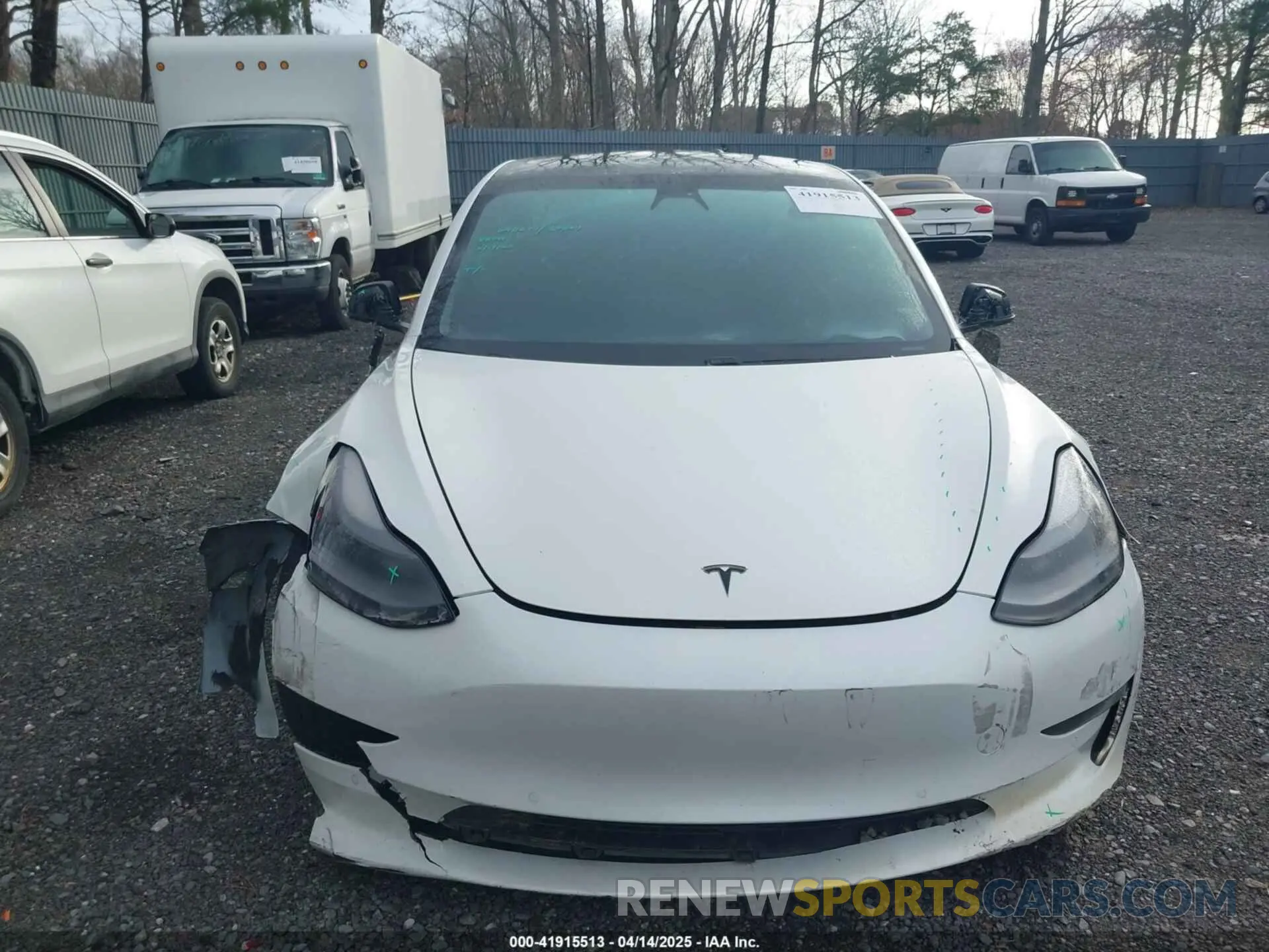 12 Photograph of a damaged car 5YJ3E1EB8MF974007 TESLA MODEL 3 2021