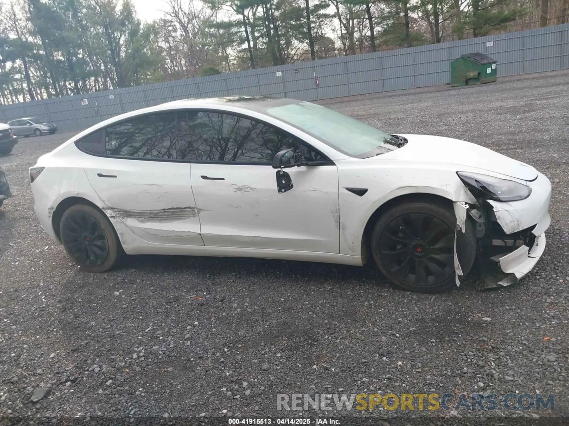 13 Photograph of a damaged car 5YJ3E1EB8MF974007 TESLA MODEL 3 2021