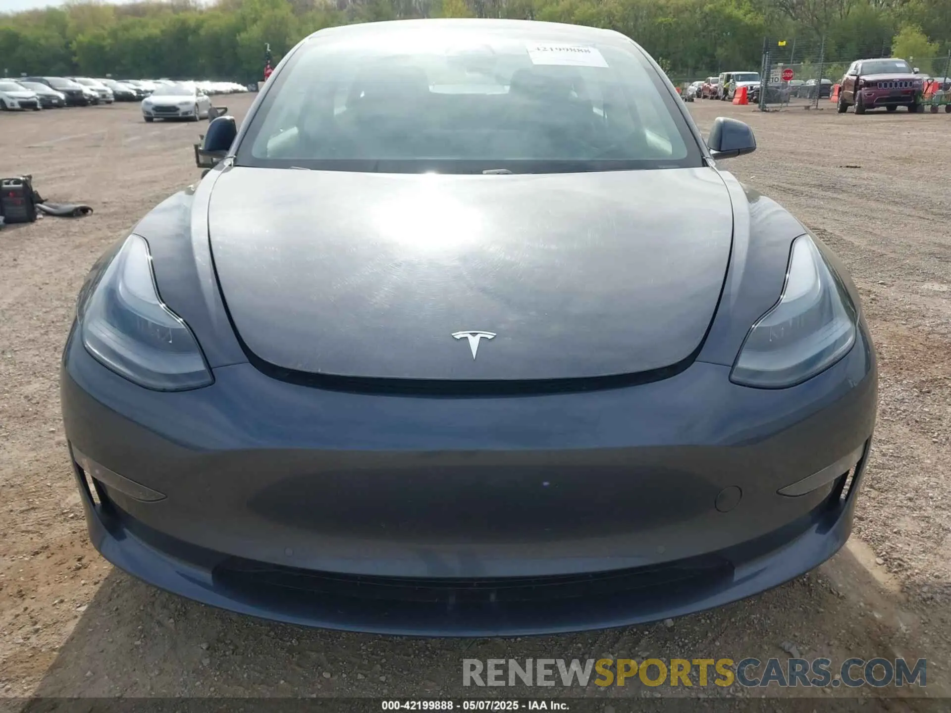 13 Photograph of a damaged car 5YJ3E1EB8MF979224 TESLA MODEL 3 2021