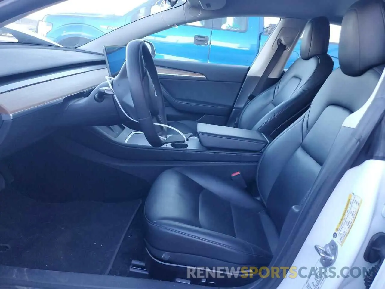 7 Photograph of a damaged car 5YJ3E1EB8MF979997 TESLA MODEL 3 2021