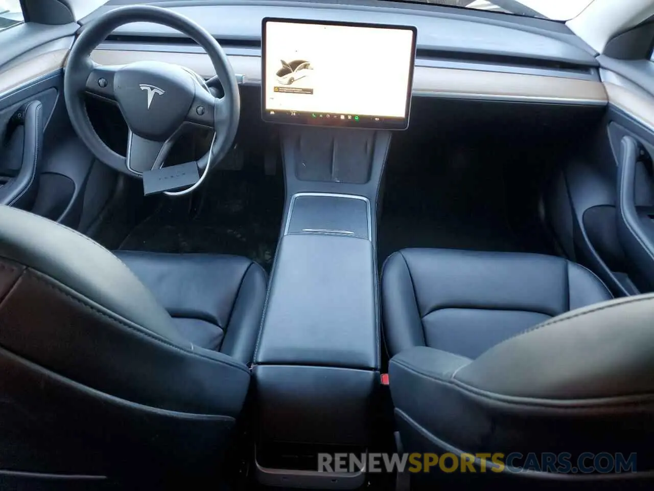 8 Photograph of a damaged car 5YJ3E1EB8MF979997 TESLA MODEL 3 2021