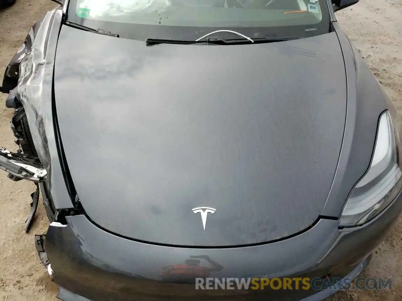 7 Photograph of a damaged car 5YJ3E1EB8MF981281 TESLA MODEL 3 2021