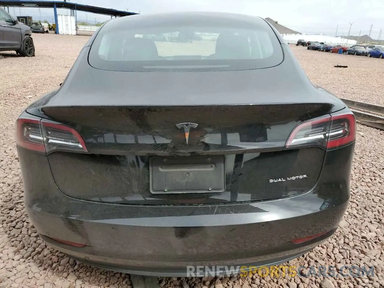 6 Photograph of a damaged car 5YJ3E1EB9MF032810 TESLA MODEL 3 2021