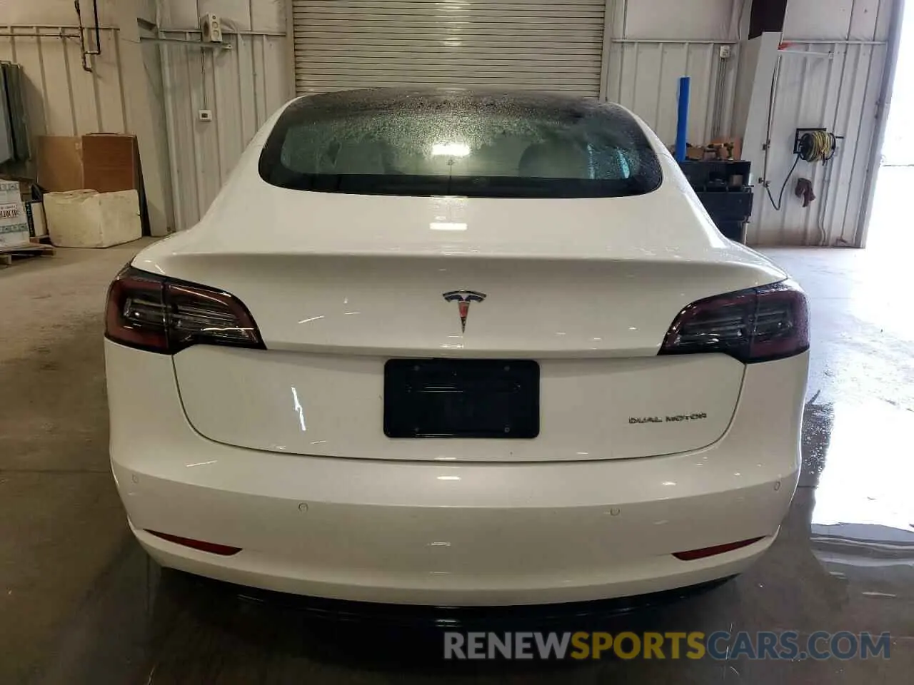 6 Photograph of a damaged car 5YJ3E1EB9MF046898 TESLA MODEL 3 2021