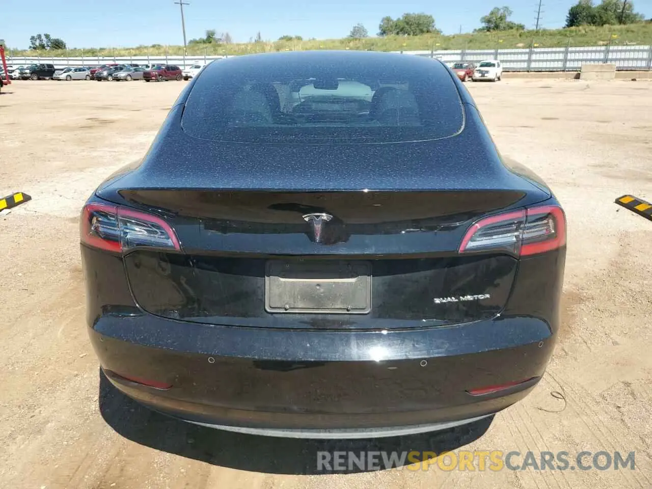 6 Photograph of a damaged car 5YJ3E1EB9MF052538 TESLA MODEL 3 2021
