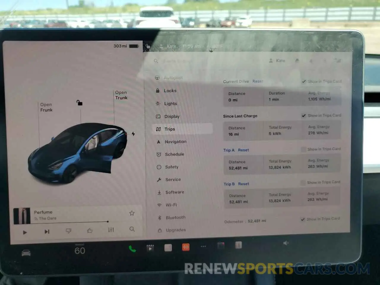 9 Photograph of a damaged car 5YJ3E1EB9MF052538 TESLA MODEL 3 2021