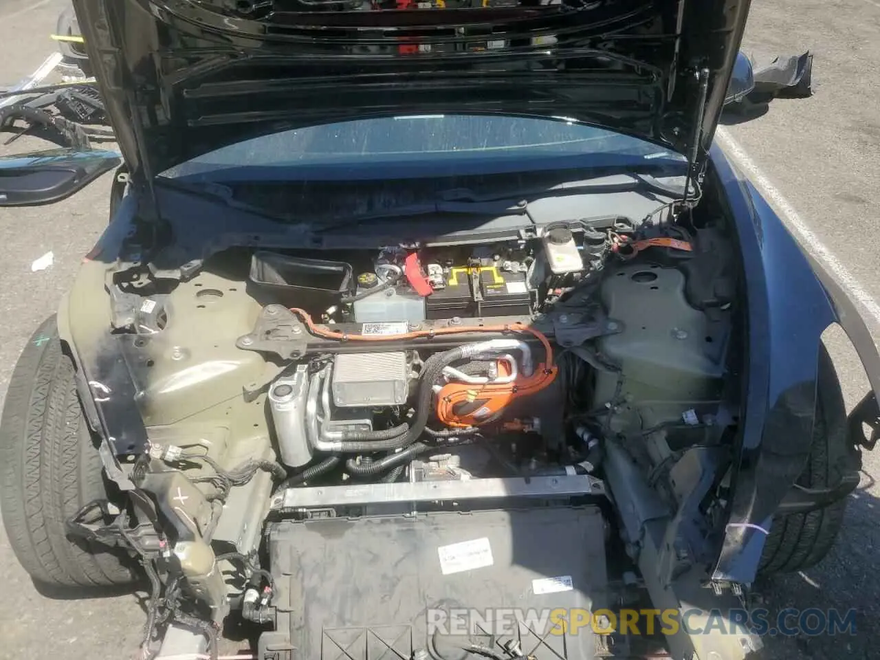 11 Photograph of a damaged car 5YJ3E1EB9MF877348 TESLA MODEL 3 2021