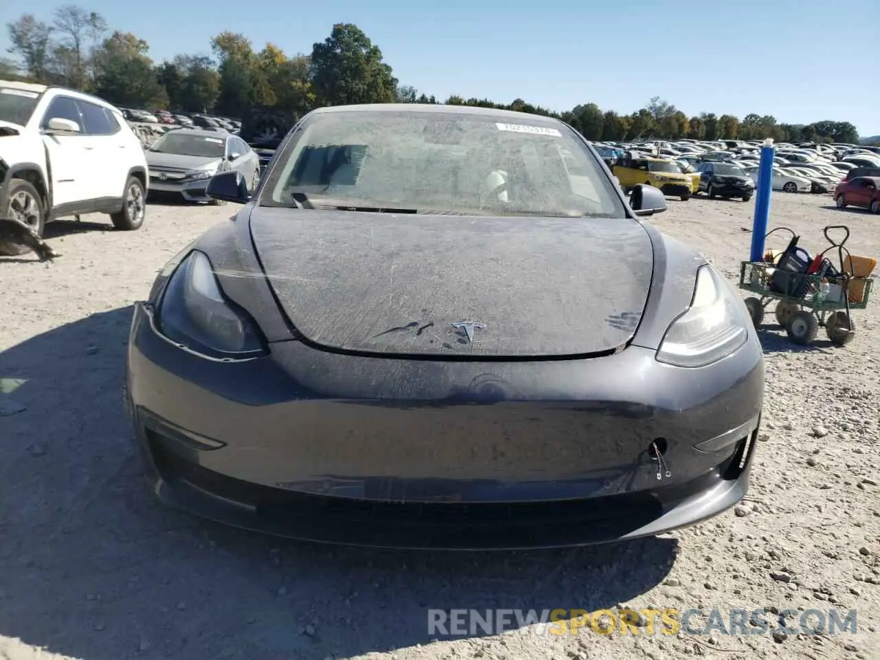 5 Photograph of a damaged car 5YJ3E1EB9MF903060 TESLA MODEL 3 2021