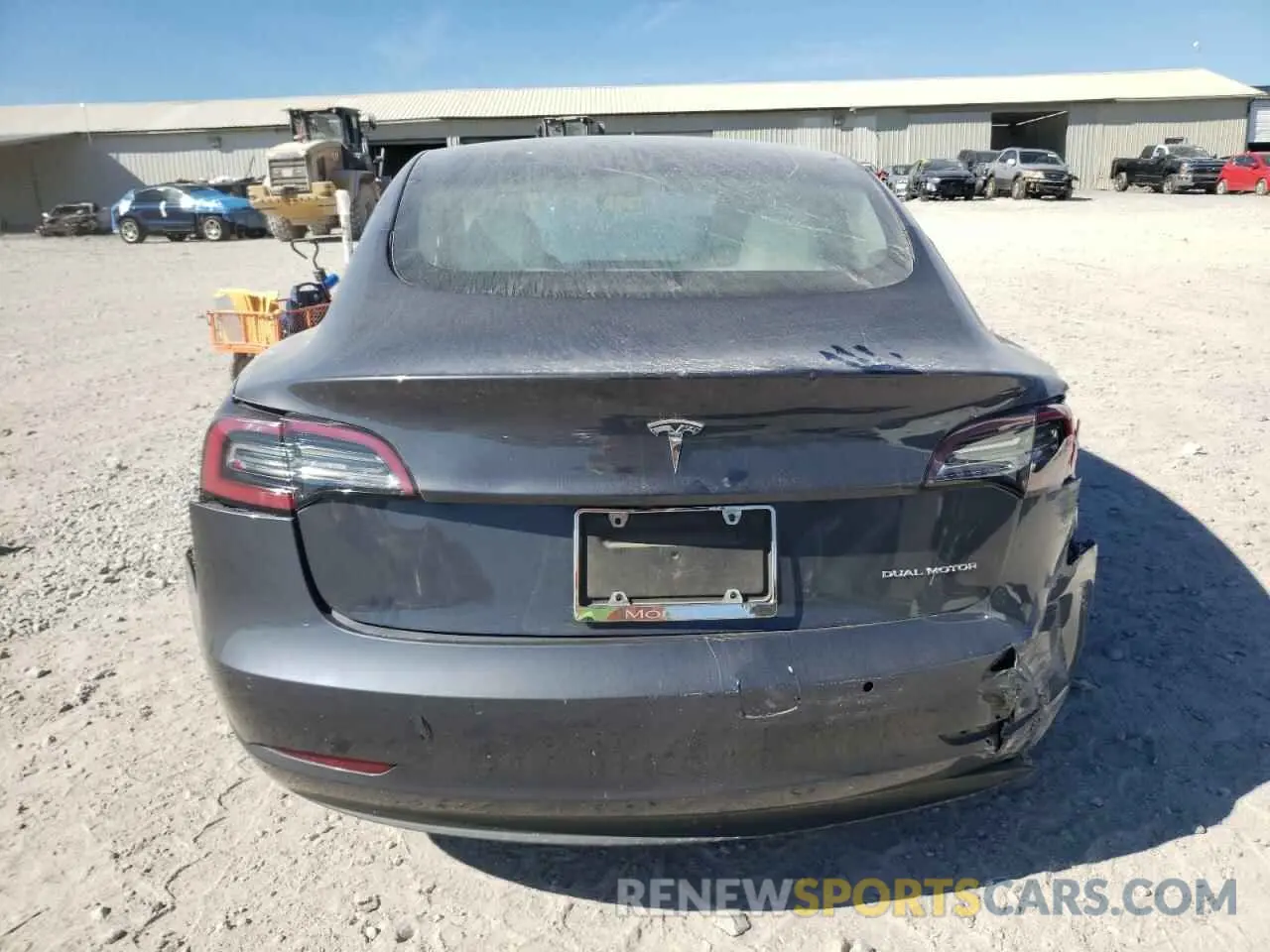 6 Photograph of a damaged car 5YJ3E1EB9MF903060 TESLA MODEL 3 2021
