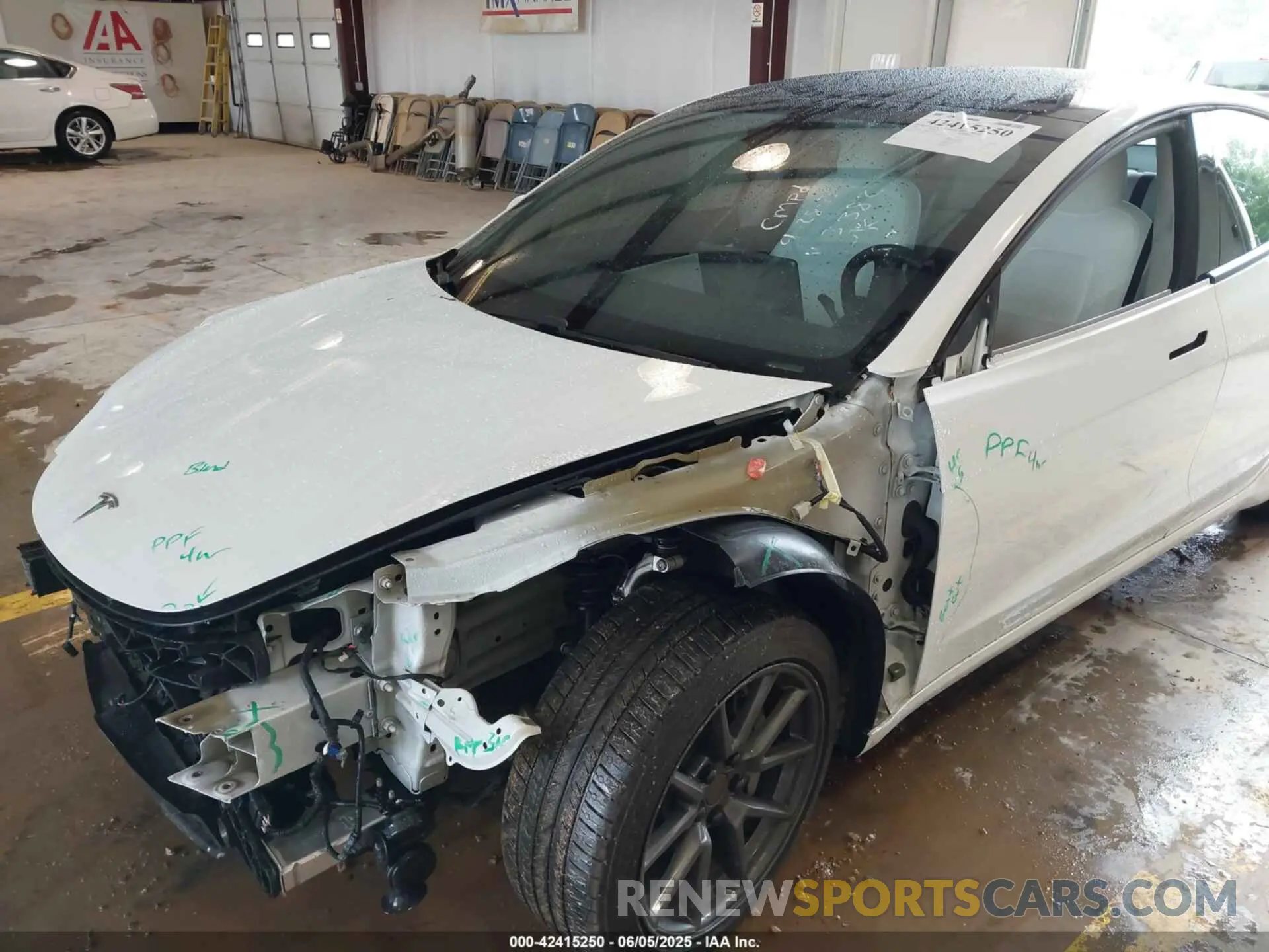 6 Photograph of a damaged car 5YJ3E1EB9MF903382 TESLA MODEL 3 2021