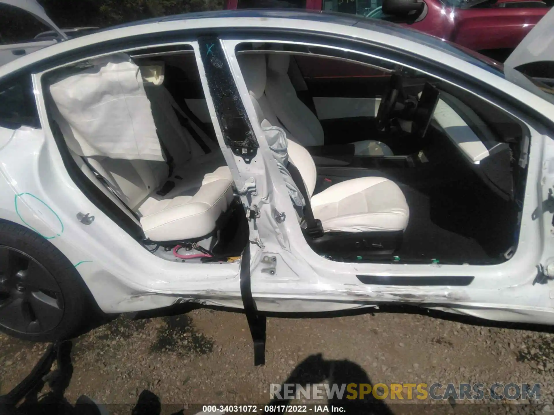 6 Photograph of a damaged car 5YJ3E1EB9MF913748 TESLA MODEL 3 2021