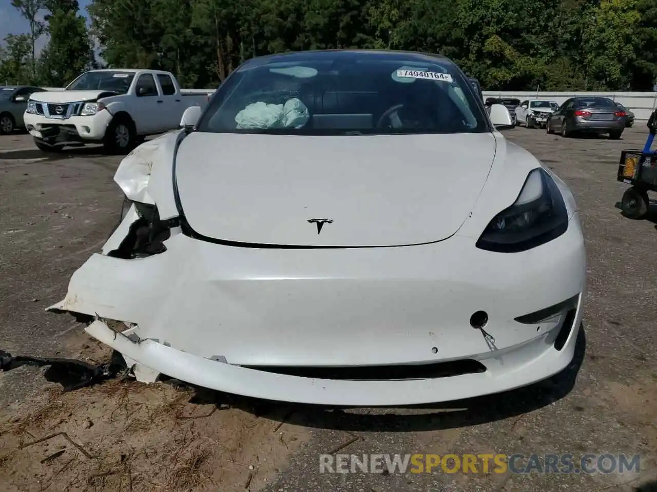 5 Photograph of a damaged car 5YJ3E1EB9MF923793 TESLA MODEL 3 2021