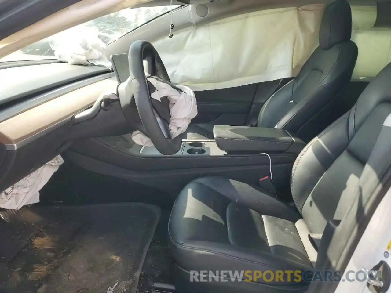 7 Photograph of a damaged car 5YJ3E1EB9MF923793 TESLA MODEL 3 2021