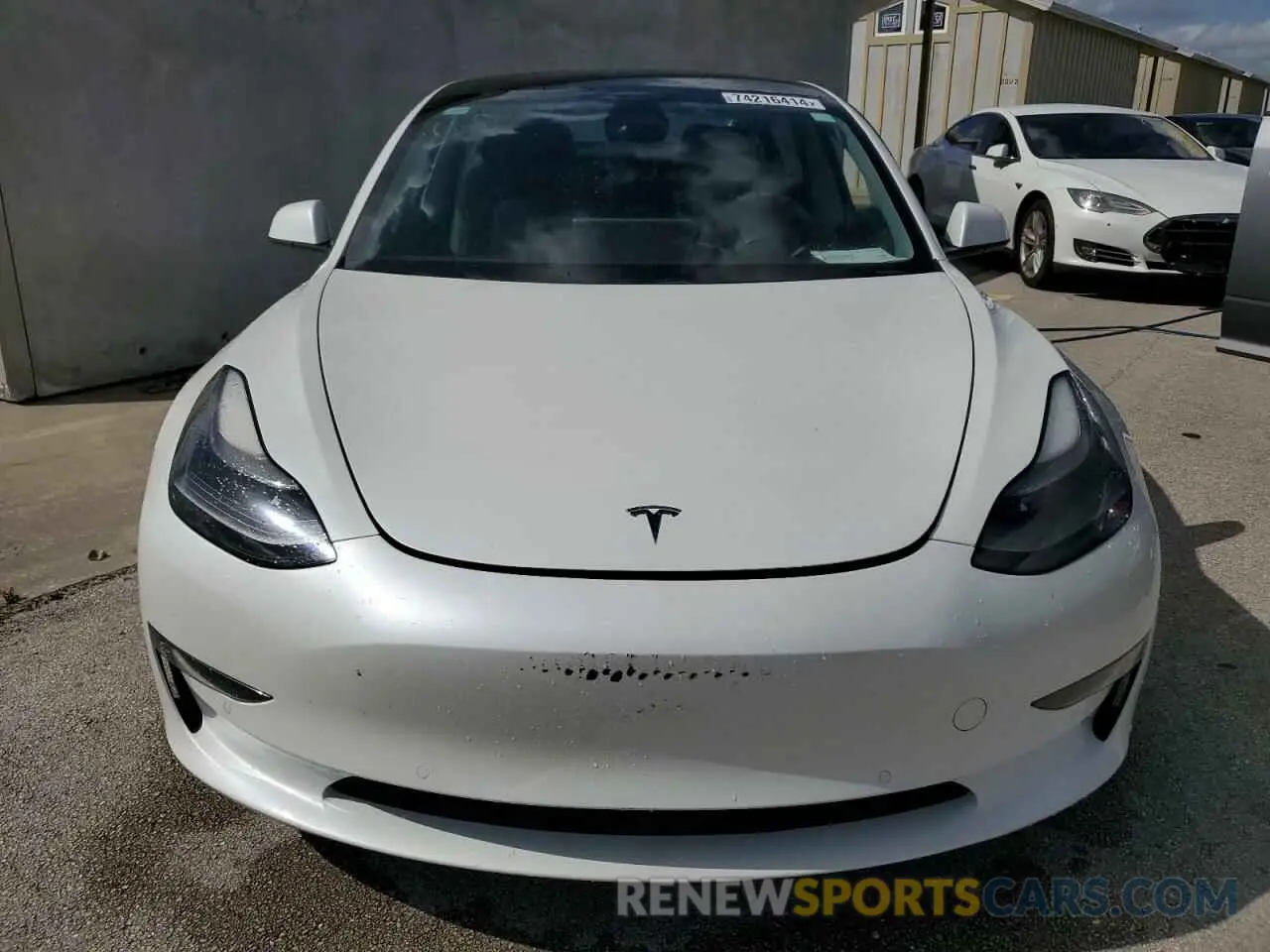 5 Photograph of a damaged car 5YJ3E1EB9MF924345 TESLA MODEL 3 2021
