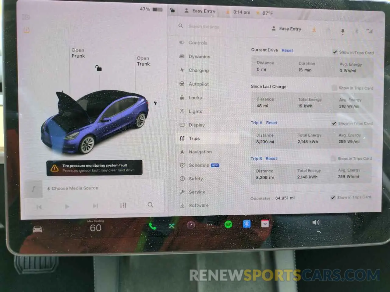9 Photograph of a damaged car 5YJ3E1EB9MF924345 TESLA MODEL 3 2021