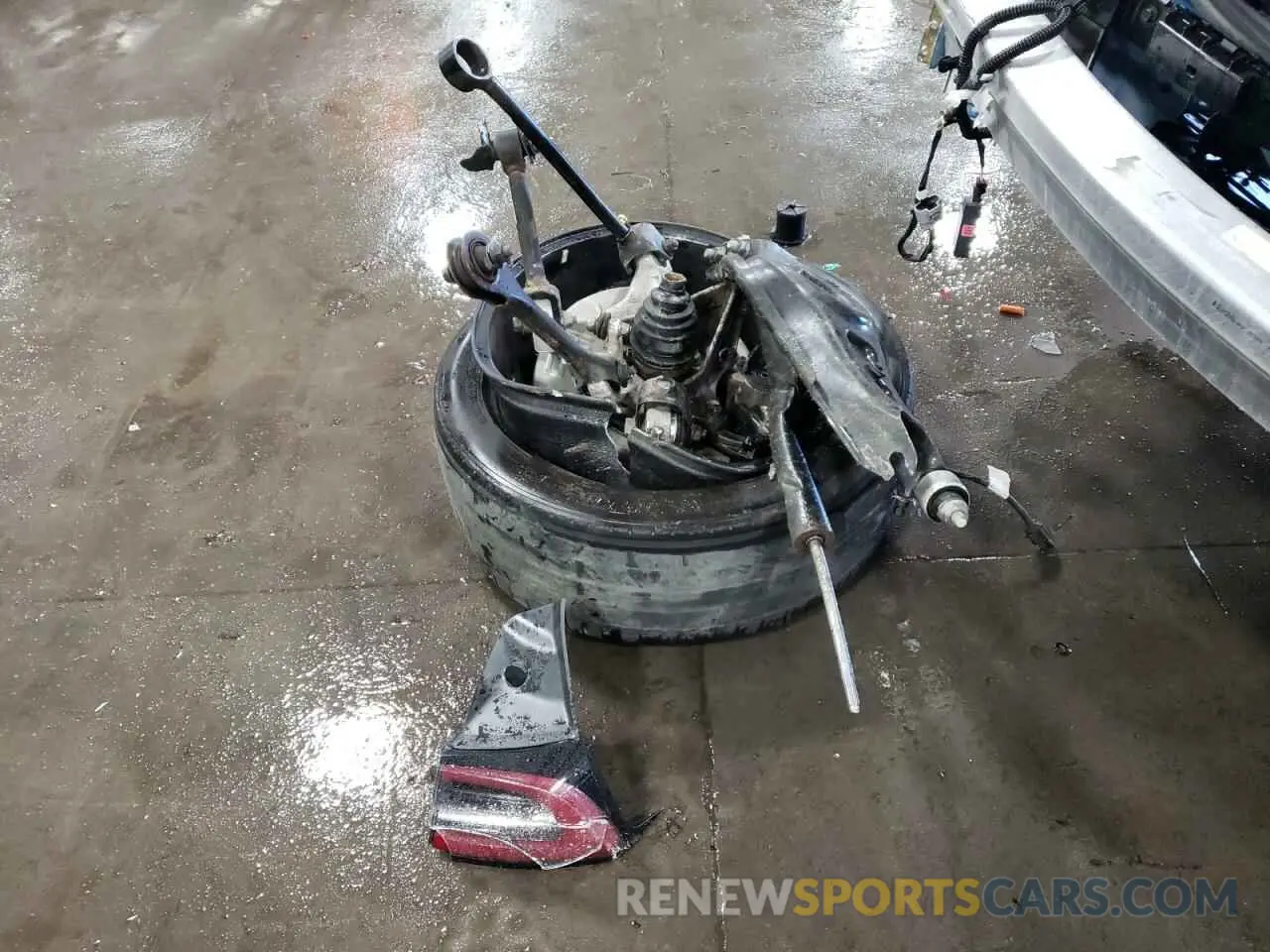 12 Photograph of a damaged car 5YJ3E1EB9MF927990 TESLA MODEL 3 2021