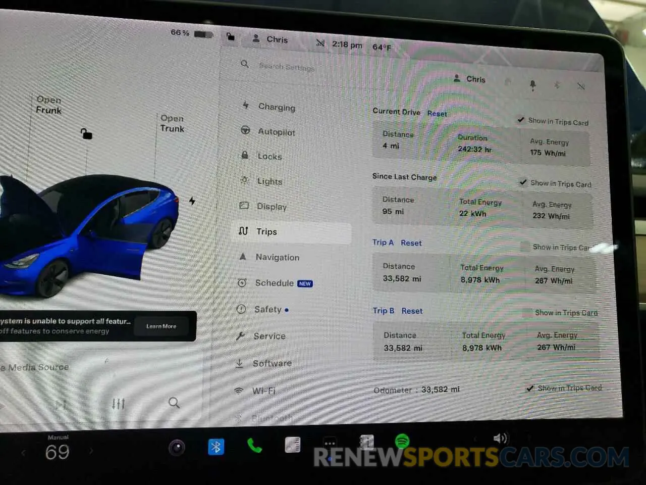 9 Photograph of a damaged car 5YJ3E1EB9MF927990 TESLA MODEL 3 2021