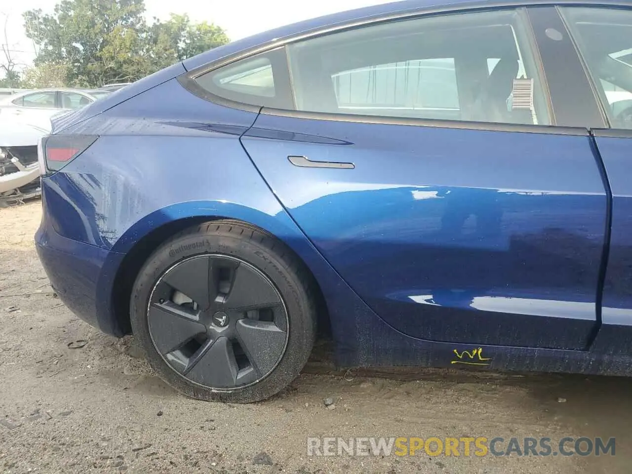 13 Photograph of a damaged car 5YJ3E1EB9MF965459 TESLA MODEL 3 2021