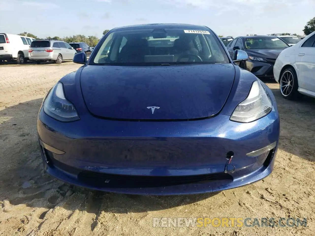 5 Photograph of a damaged car 5YJ3E1EB9MF965459 TESLA MODEL 3 2021