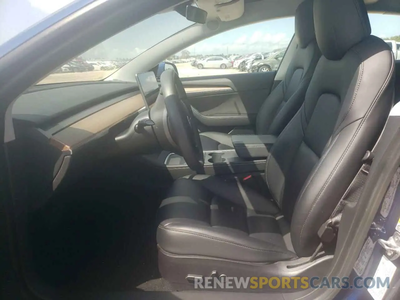 7 Photograph of a damaged car 5YJ3E1EB9MF965459 TESLA MODEL 3 2021