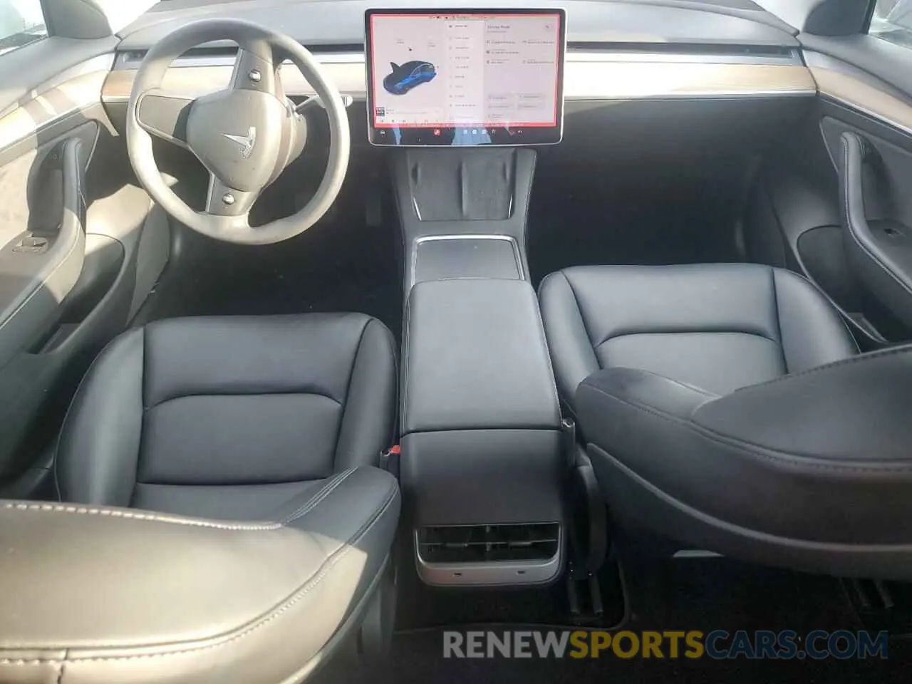 8 Photograph of a damaged car 5YJ3E1EB9MF965459 TESLA MODEL 3 2021