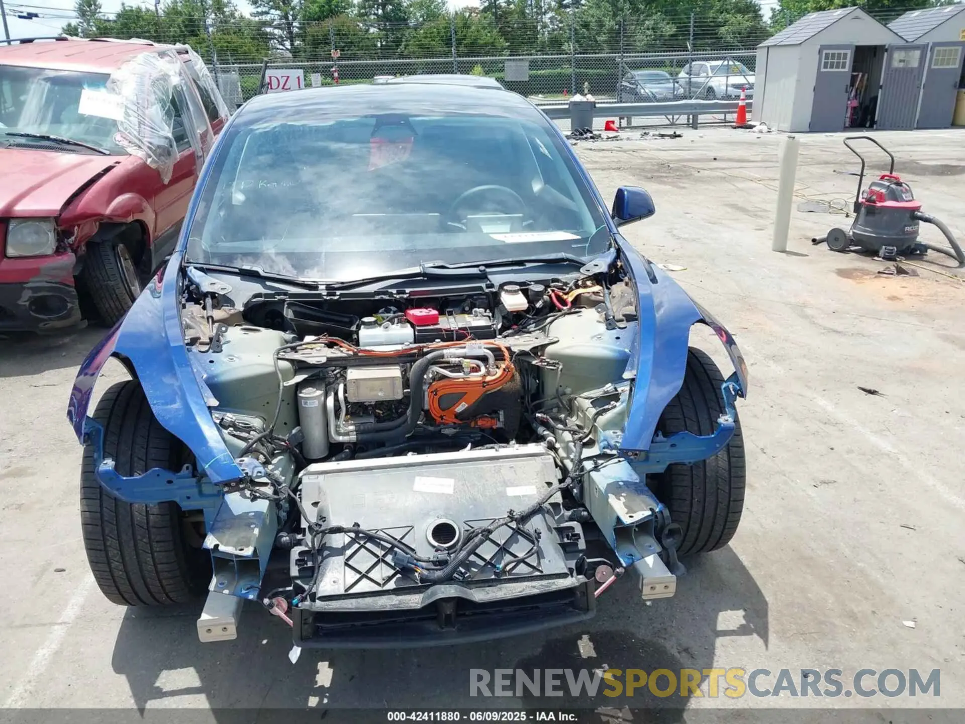 13 Photograph of a damaged car 5YJ3E1EB9MF974887 TESLA MODEL 3 2021