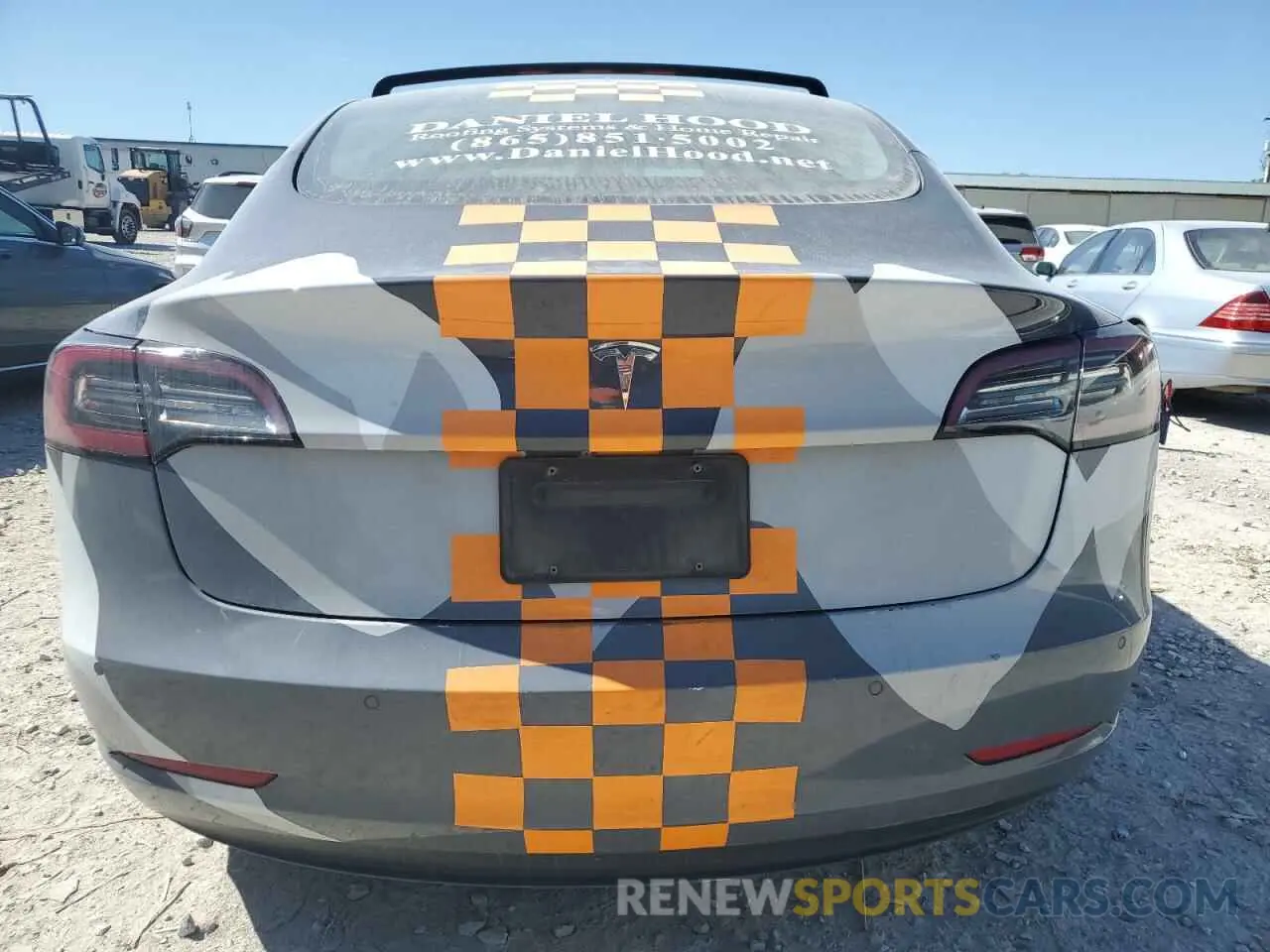 6 Photograph of a damaged car 5YJ3E1EB9MF988336 TESLA MODEL 3 2021