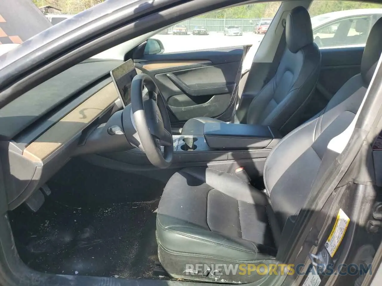 7 Photograph of a damaged car 5YJ3E1EB9MF988336 TESLA MODEL 3 2021