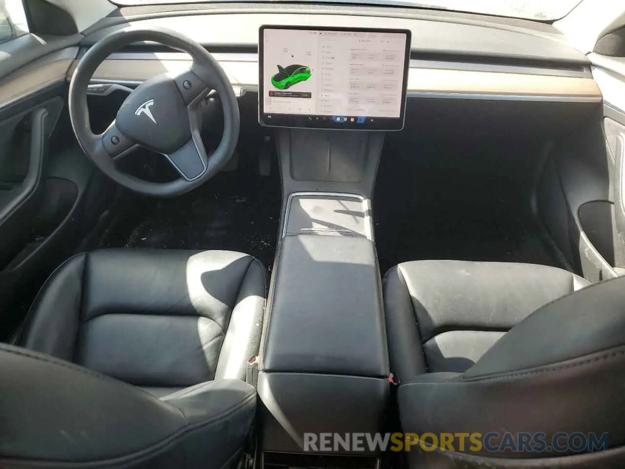 8 Photograph of a damaged car 5YJ3E1EB9MF988336 TESLA MODEL 3 2021