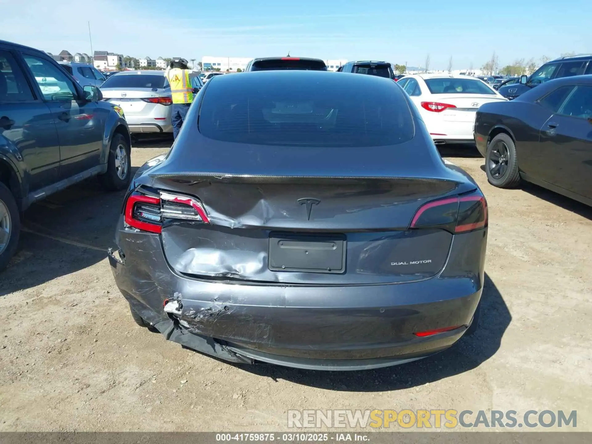 15 Photograph of a damaged car 5YJ3E1EB9MF997442 TESLA MODEL 3 2021
