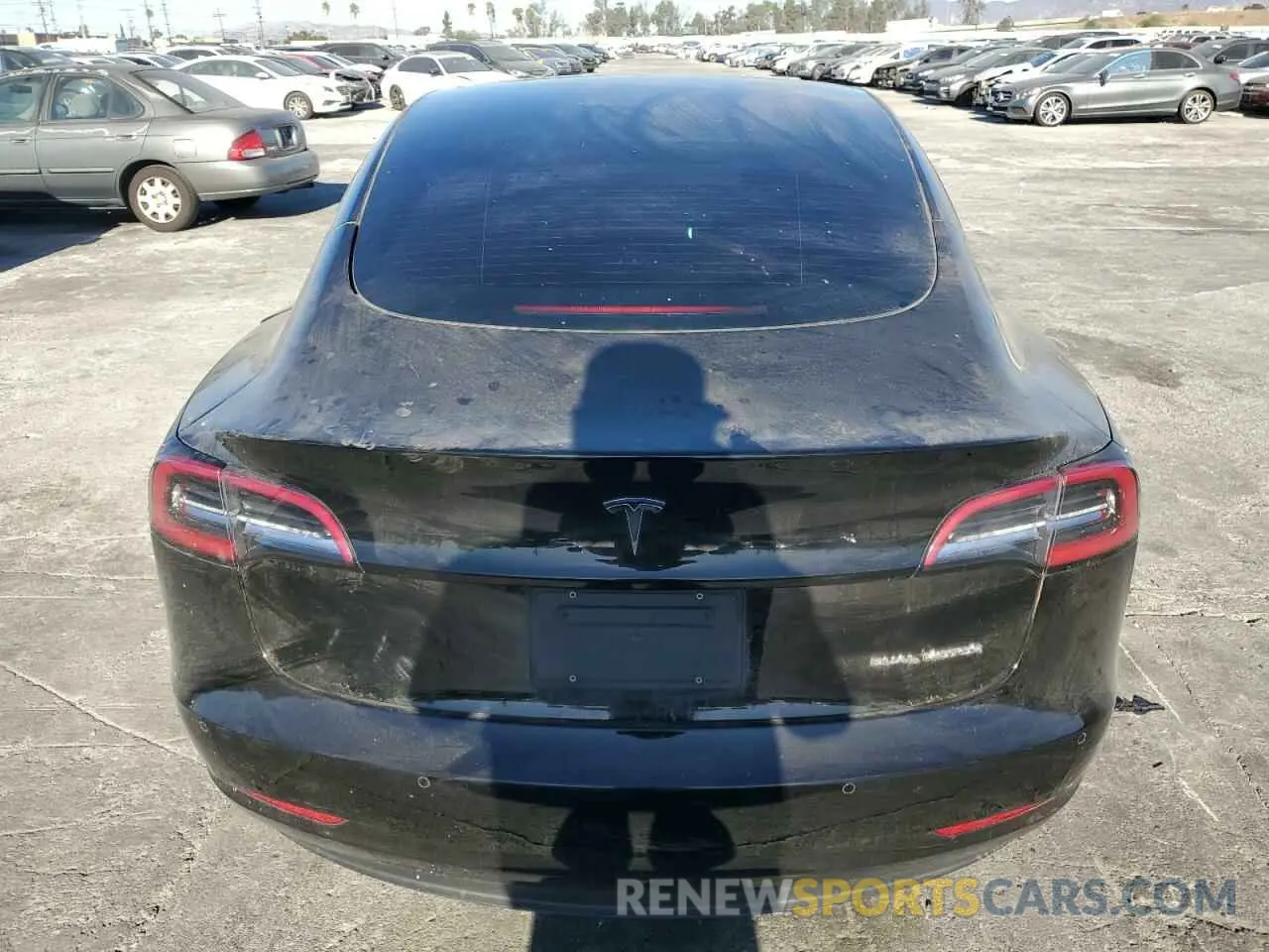 6 Photograph of a damaged car 5YJ3E1EBXMF002473 TESLA MODEL 3 2021