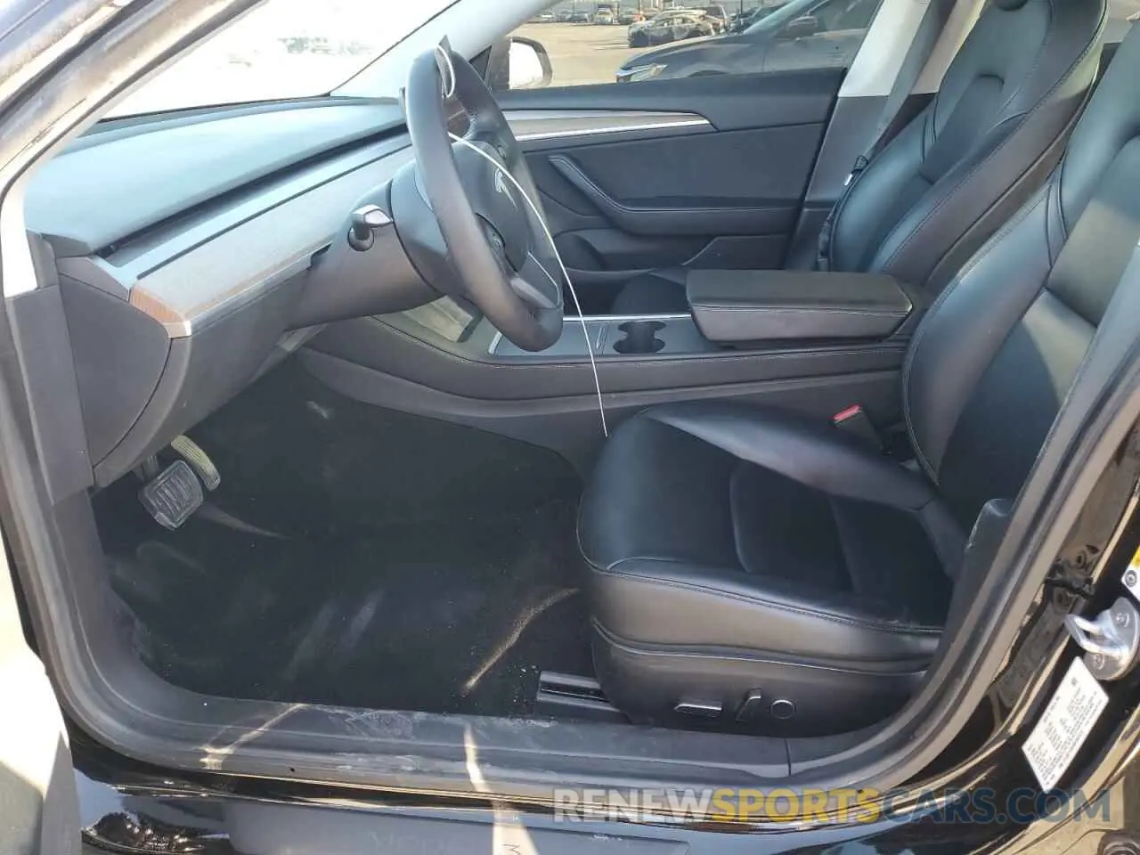 7 Photograph of a damaged car 5YJ3E1EBXMF002473 TESLA MODEL 3 2021