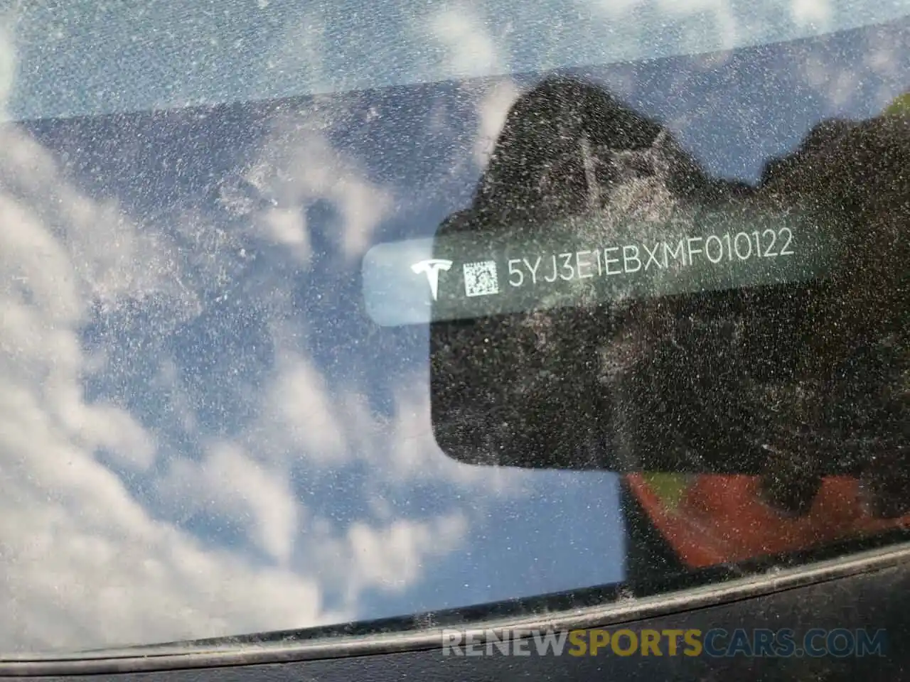 12 Photograph of a damaged car 5YJ3E1EBXMF010122 TESLA MODEL 3 2021