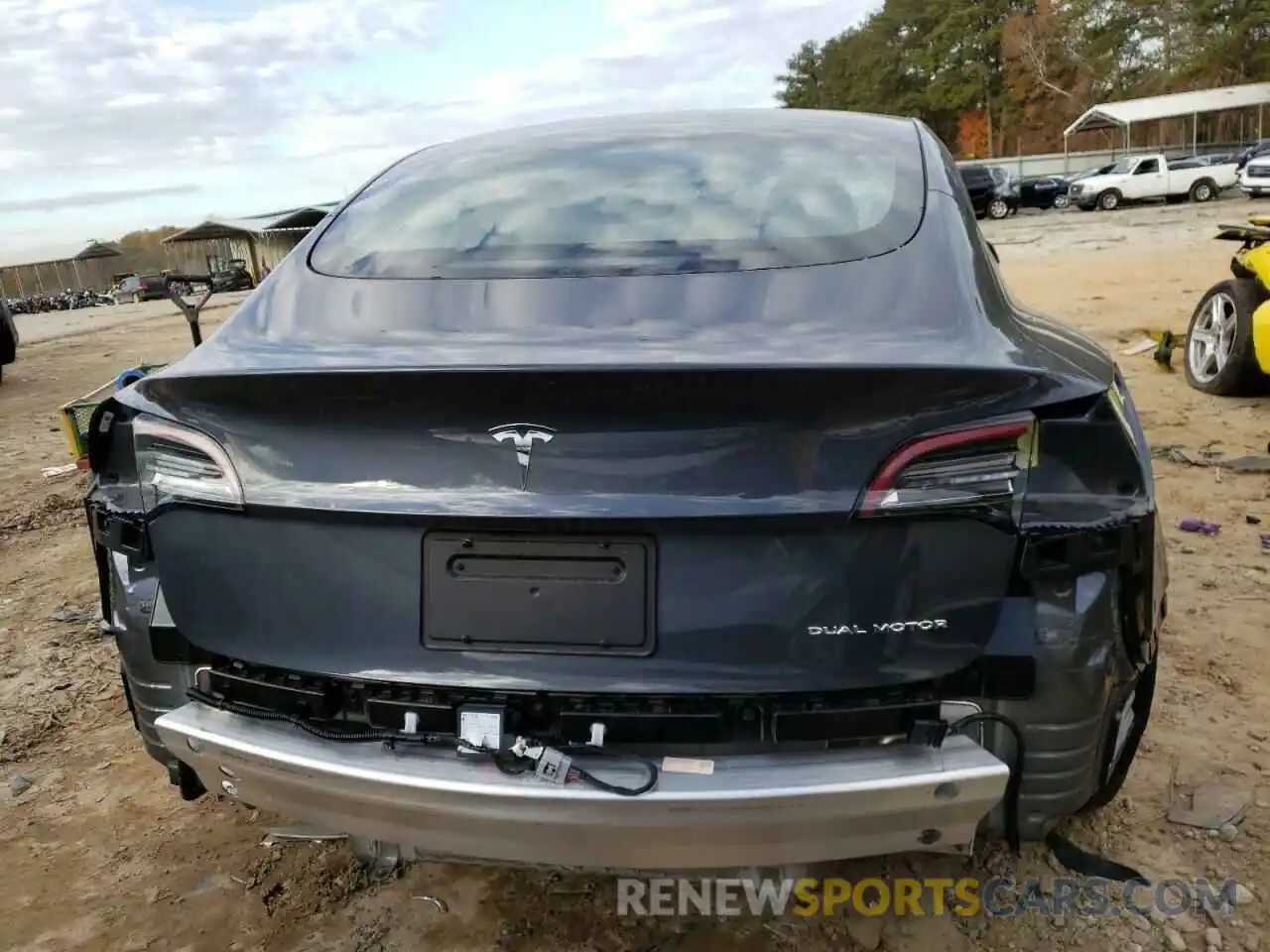 6 Photograph of a damaged car 5YJ3E1EBXMF010122 TESLA MODEL 3 2021