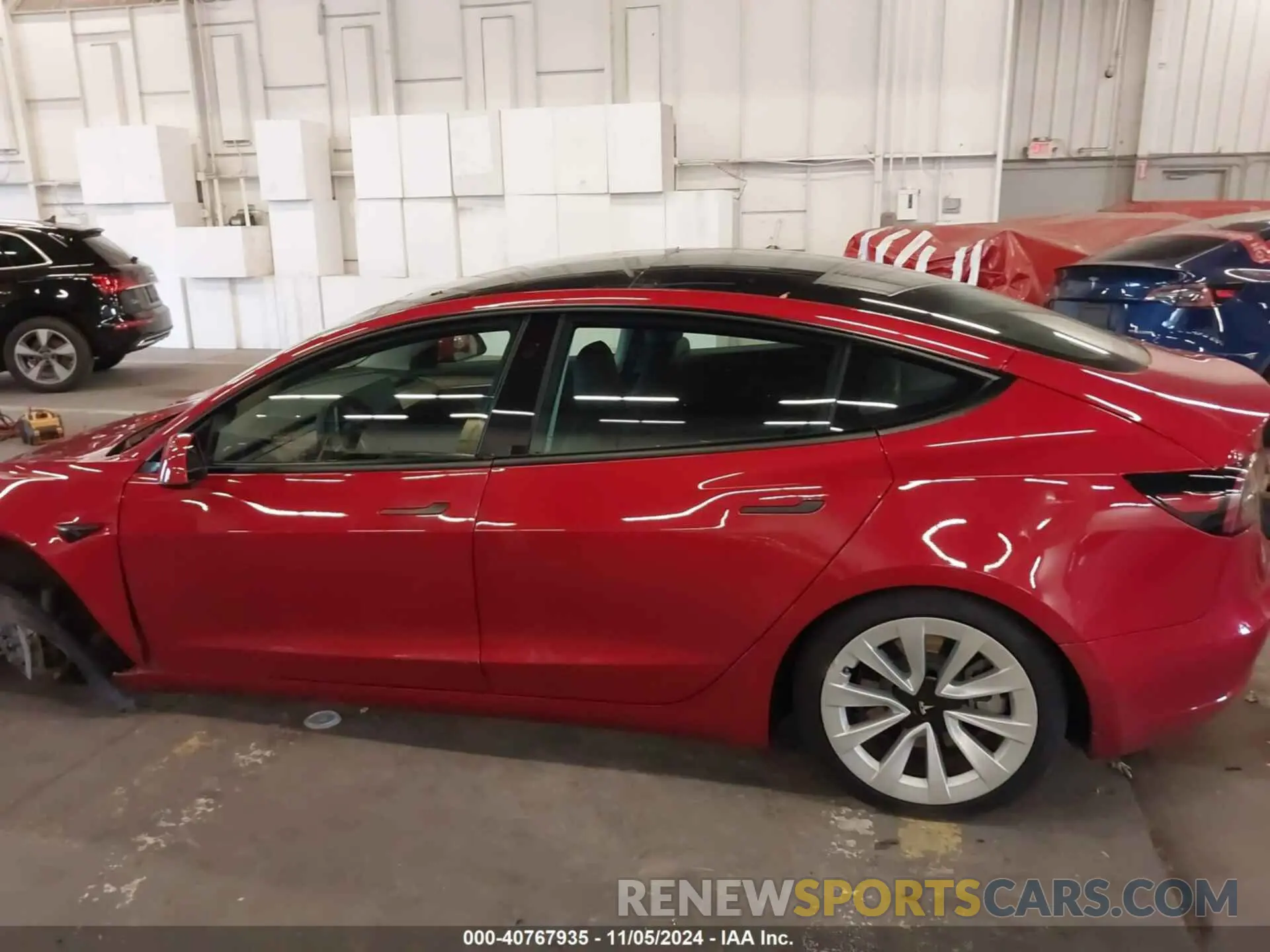 14 Photograph of a damaged car 5YJ3E1EBXMF013215 TESLA MODEL 3 2021