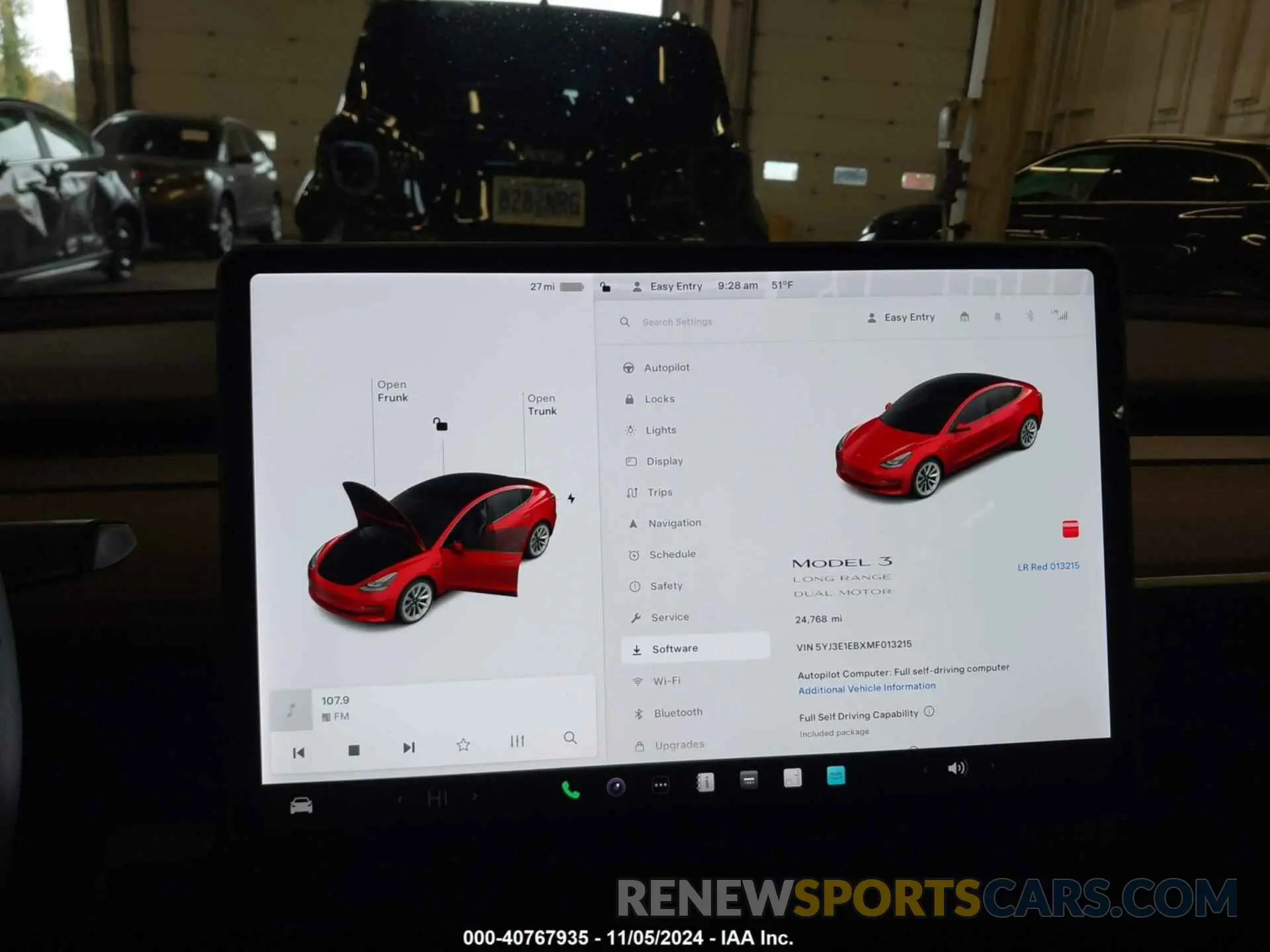 18 Photograph of a damaged car 5YJ3E1EBXMF013215 TESLA MODEL 3 2021