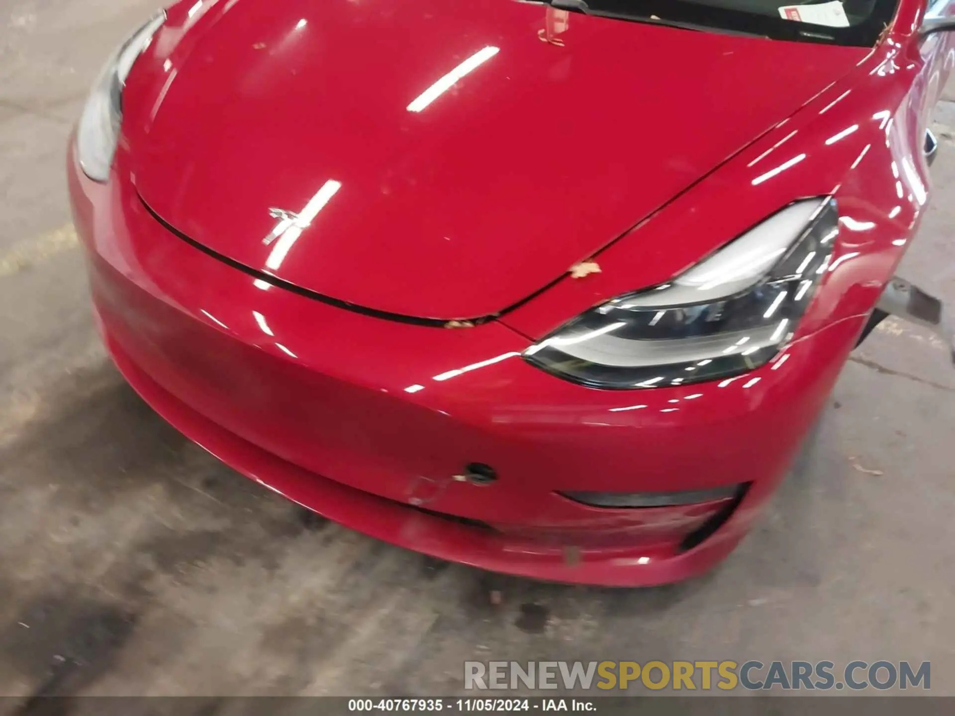 22 Photograph of a damaged car 5YJ3E1EBXMF013215 TESLA MODEL 3 2021