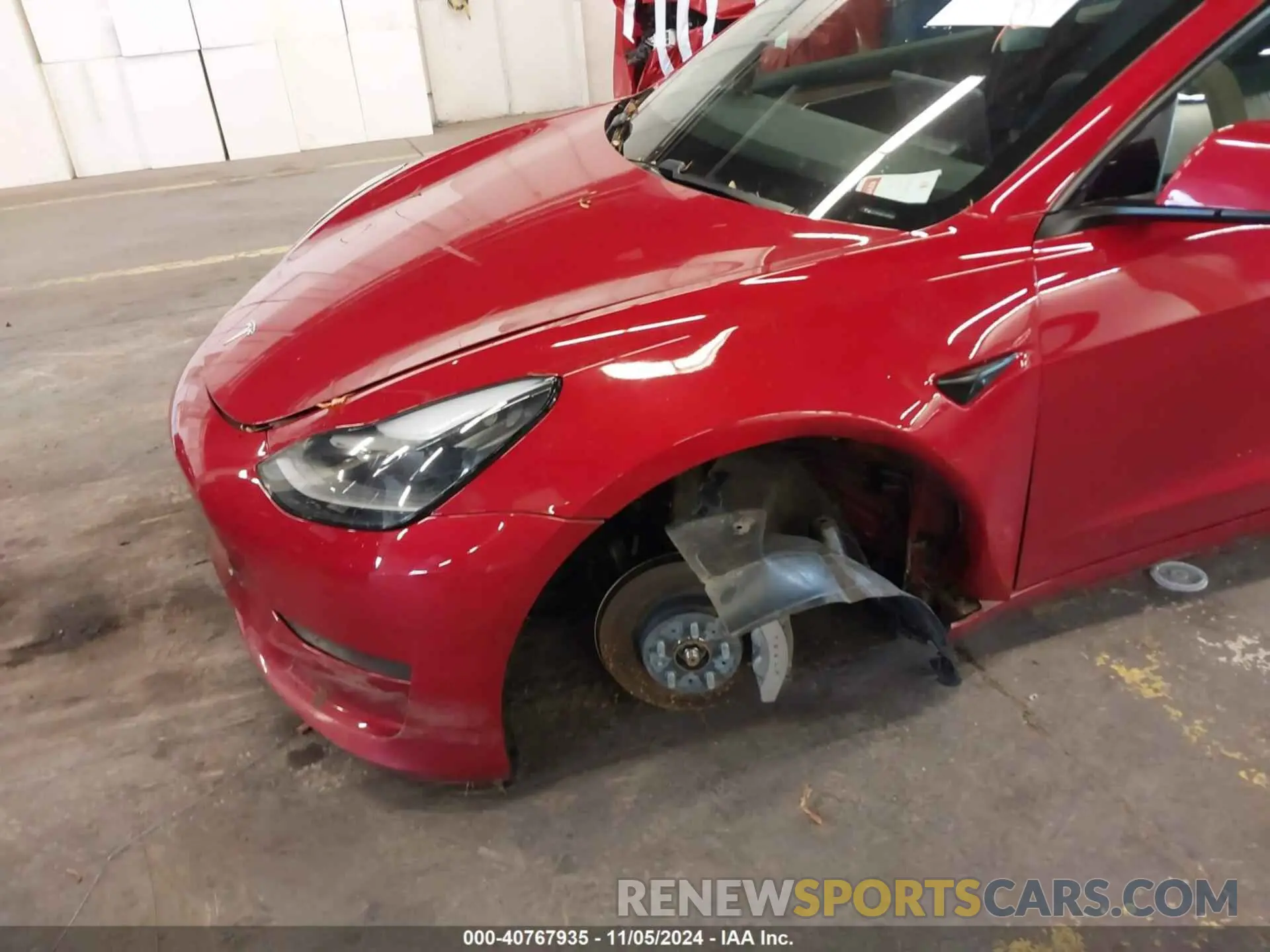 6 Photograph of a damaged car 5YJ3E1EBXMF013215 TESLA MODEL 3 2021