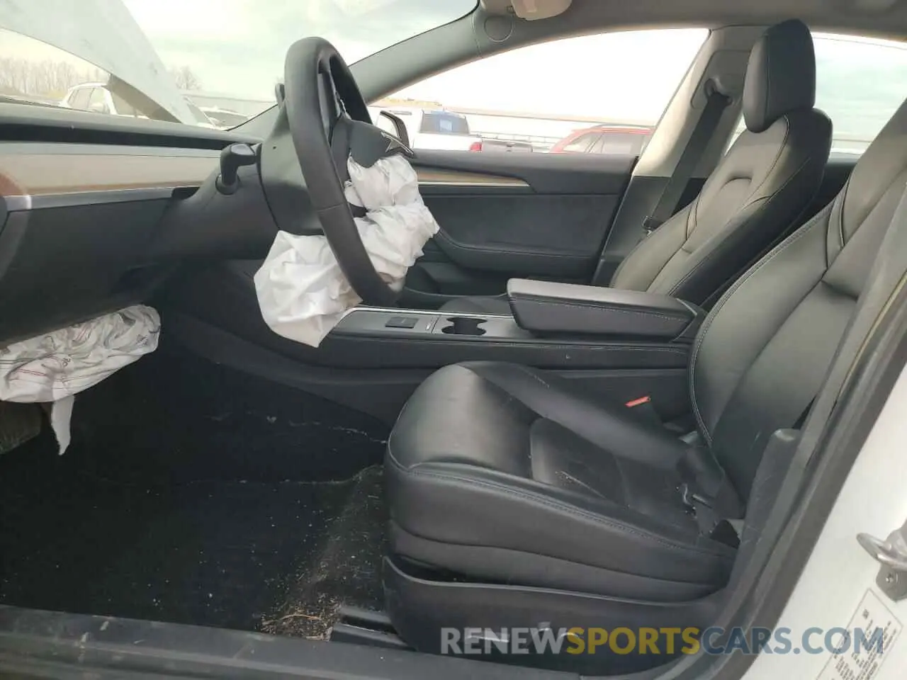 7 Photograph of a damaged car 5YJ3E1EBXMF032993 TESLA MODEL 3 2021