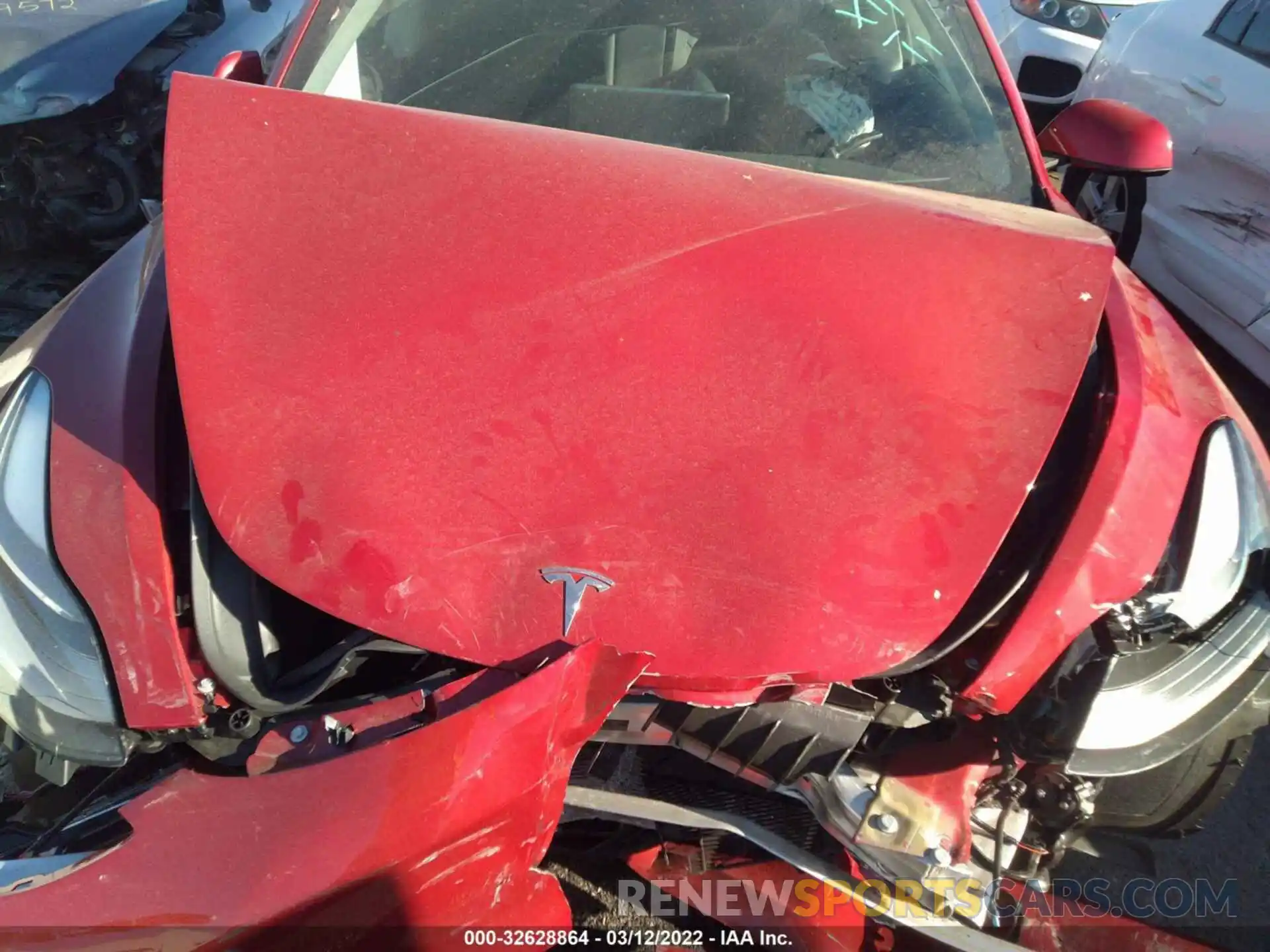 10 Photograph of a damaged car 5YJ3E1EBXMF048921 TESLA MODEL 3 2021