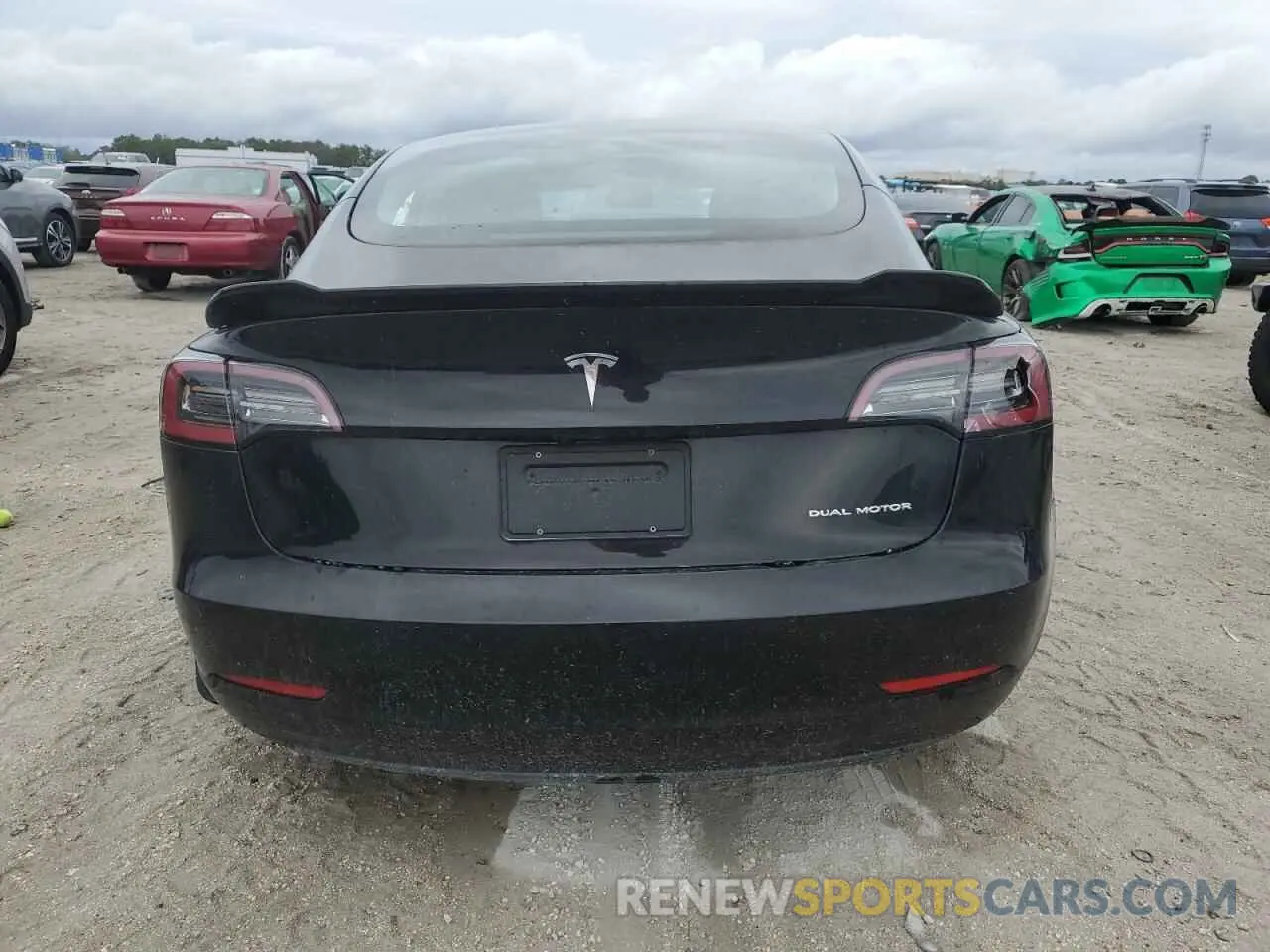 6 Photograph of a damaged car 5YJ3E1EBXMF049521 TESLA MODEL 3 2021