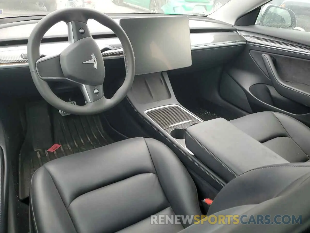 8 Photograph of a damaged car 5YJ3E1EBXMF049521 TESLA MODEL 3 2021