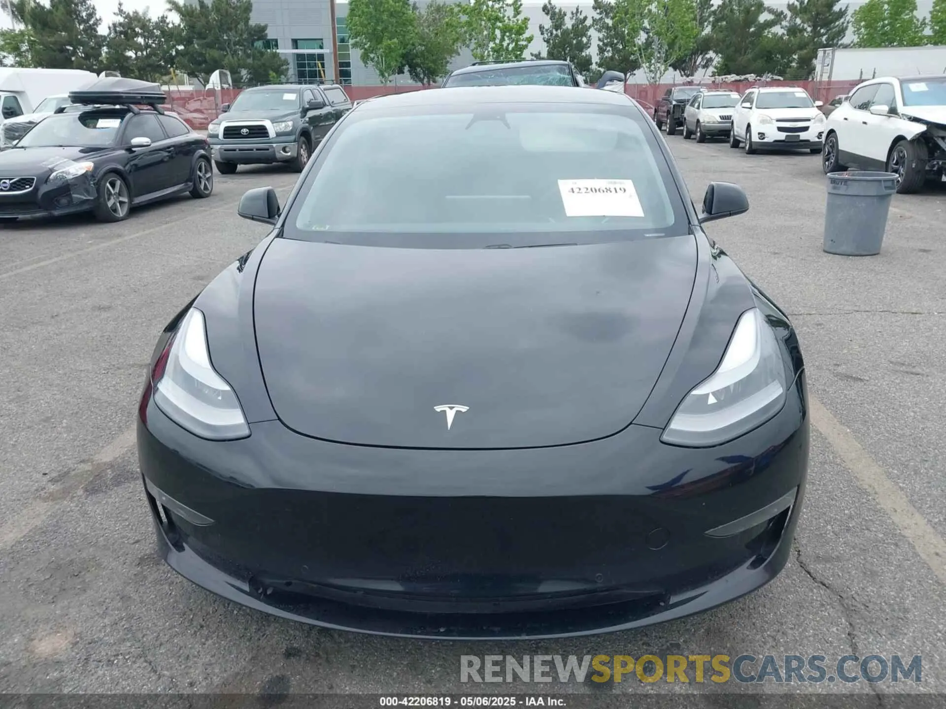 12 Photograph of a damaged car 5YJ3E1EBXMF050068 TESLA MODEL 3 2021