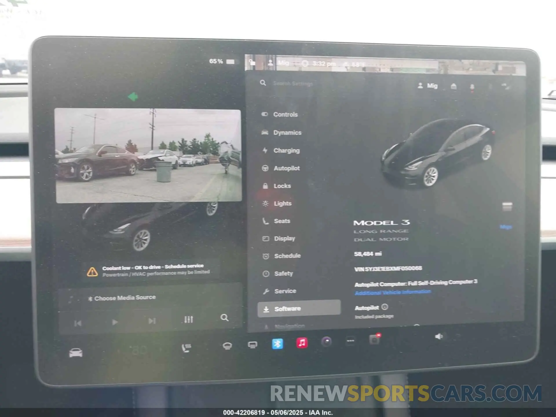 18 Photograph of a damaged car 5YJ3E1EBXMF050068 TESLA MODEL 3 2021