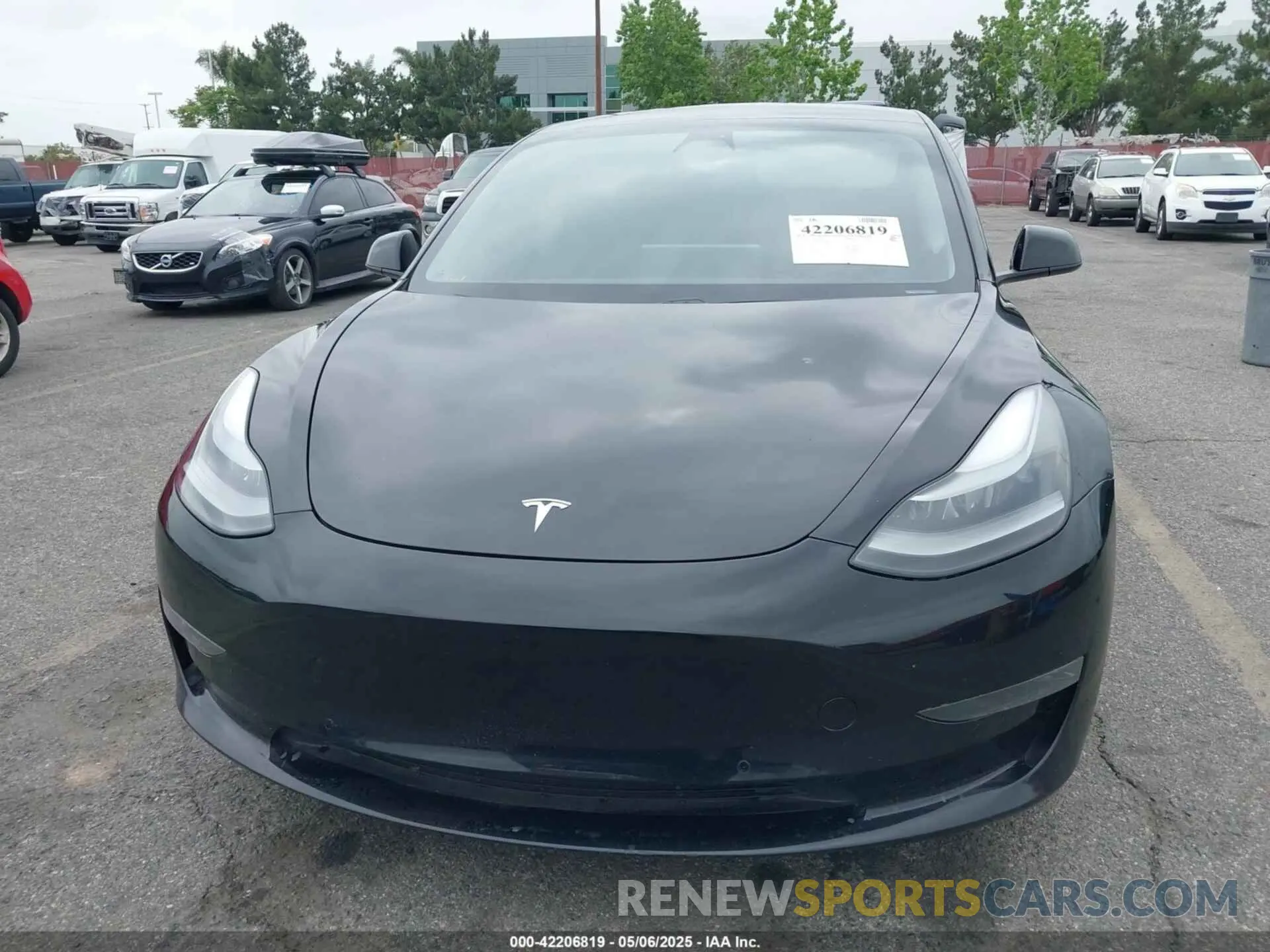 6 Photograph of a damaged car 5YJ3E1EBXMF050068 TESLA MODEL 3 2021