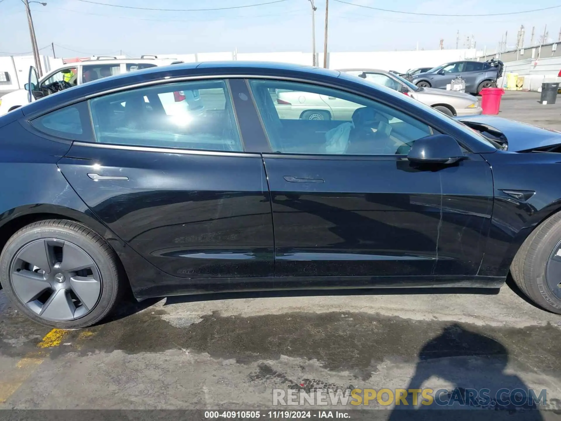 13 Photograph of a damaged car 5YJ3E1EBXMF068649 TESLA MODEL 3 2021