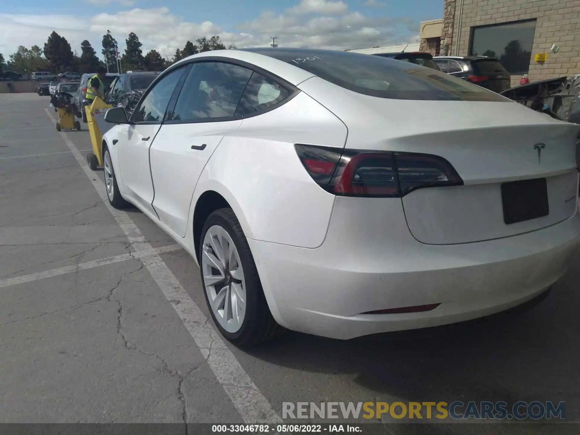 3 Photograph of a damaged car 5YJ3E1EBXMF071180 TESLA MODEL 3 2021