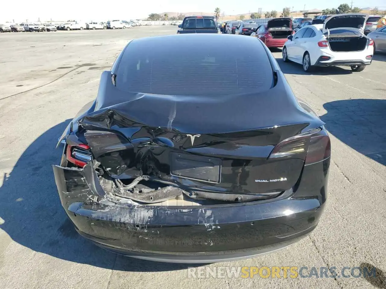6 Photograph of a damaged car 5YJ3E1EBXMF088495 TESLA MODEL 3 2021