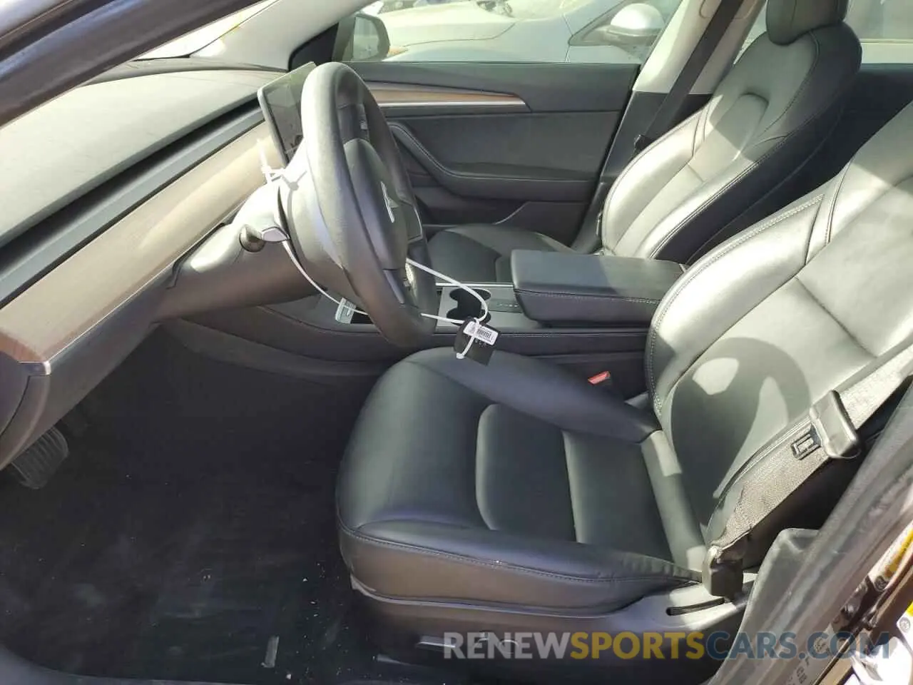7 Photograph of a damaged car 5YJ3E1EBXMF088495 TESLA MODEL 3 2021